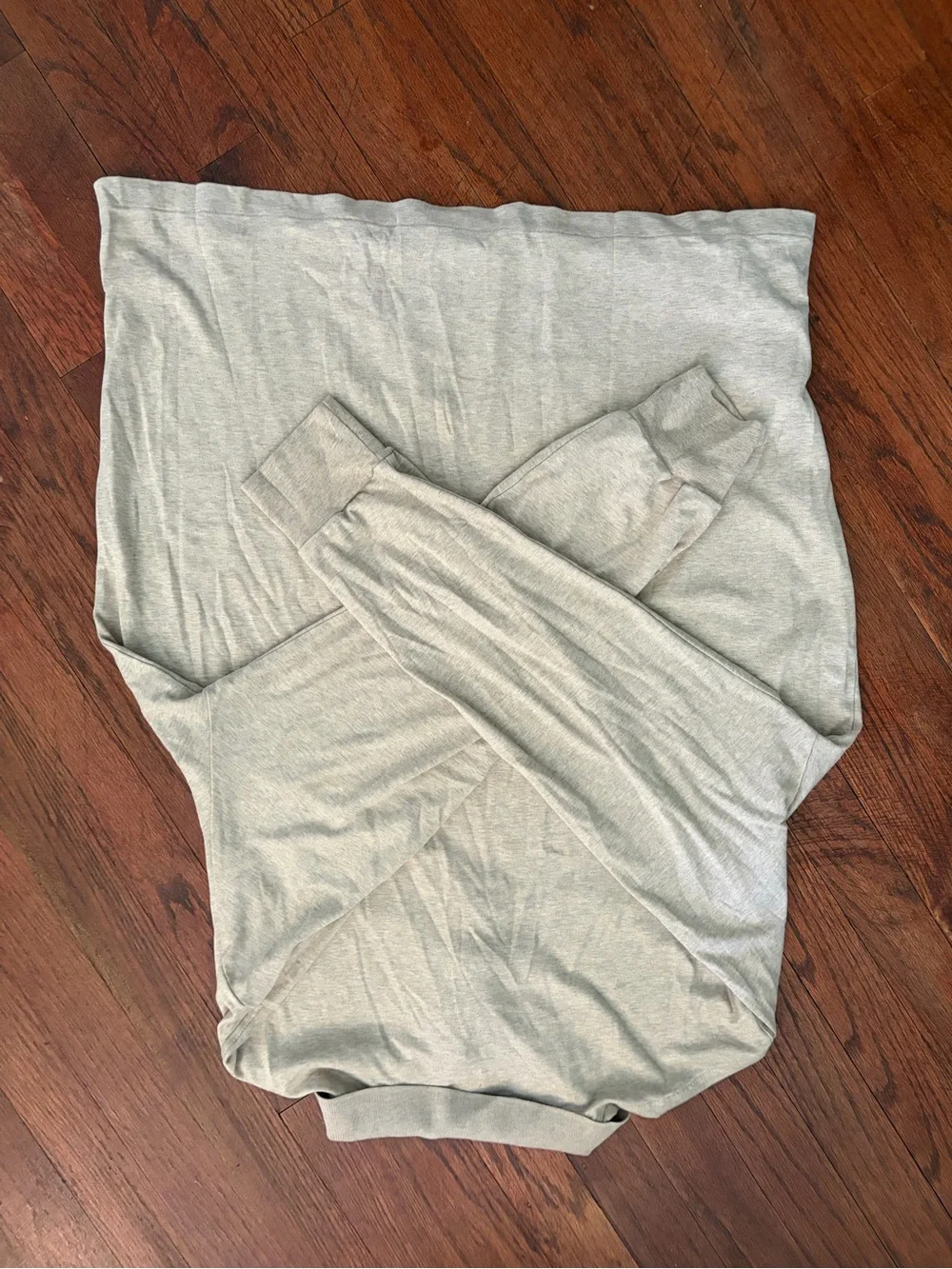 Ralph Lauren Long-Sleeve Polo Shirt in Light Gray